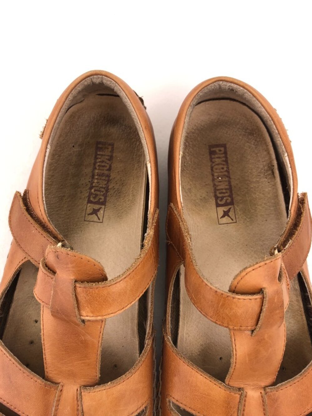 Pikolinos Jerez Brown Leather Fisherman Sandals EUR 39 - Picture 13 of 15